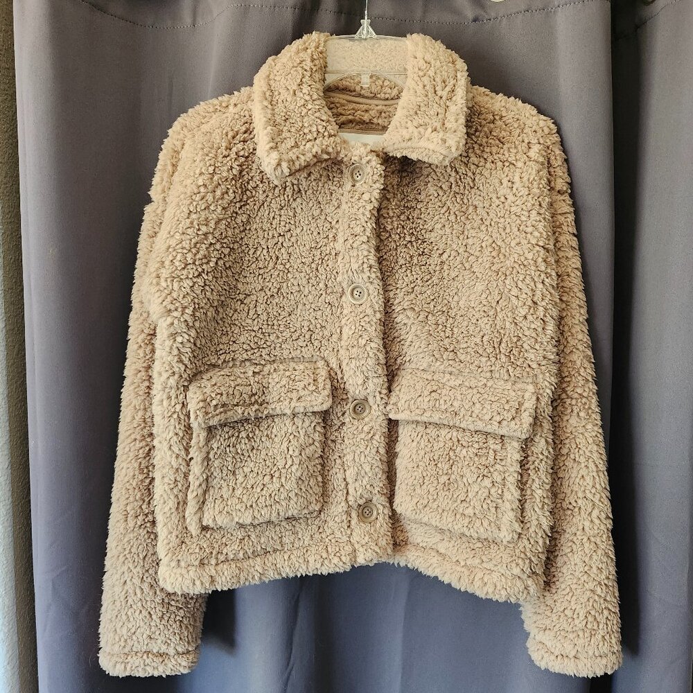NWT Abercrombie Teddy Jacket